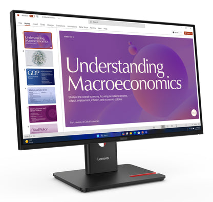 Lenovo ThinkVision T24D-40 23.8" Full HD IPS 120Hz Monitor