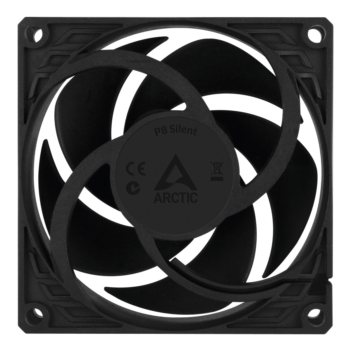 ARCTIC P8 Silent - 80 mm Low Noise Fan | 5 Pack Cooling