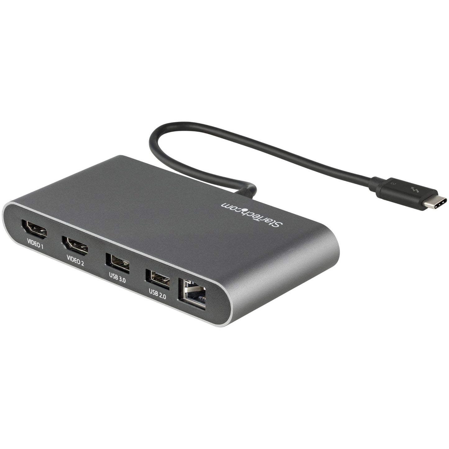 StarTech.com Dual-Monitor Mini Thunderbolt 3 Docking Station