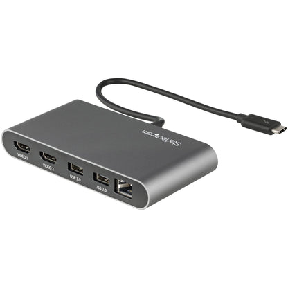 StarTech.com Dual-Monitor Mini Thunderbolt 3 Docking Station