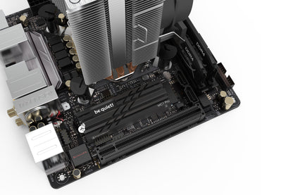 be quiet! MC1 PRO Solid-state drive Heatsink/Radiator Black 1 pc(s) Cooling