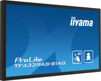 iiyama TF4339AS-B1AG 42.5" 4K UHD IPS Touch Monitor