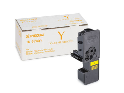 KYOCERA 1T02R7ANL0/TK-5240Y Yellow Toner Cartridge (3K pages, Kyocera M 5526)
