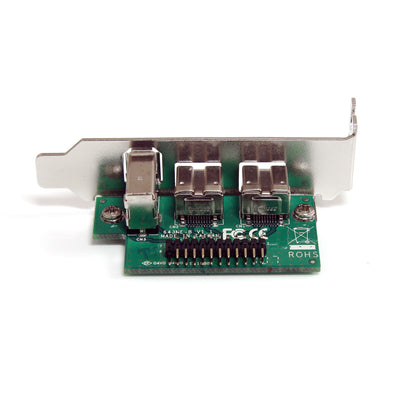 StarTech.com 3 Port 2b 1a 1394 Mini PCI Express FireWire Card Adapter Hub