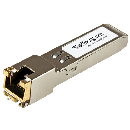 StarTech.com Arista Networks SFP-1G-T Compatible SFP Module - 1000BASE-T - SFP to RJ45 Cat6/Cat5e - 1GE Gigabit Ethernet SFP - RJ-45 100m Networking