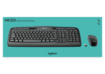 Logitech MK330 Wireless Keyboard & Mouse Combo