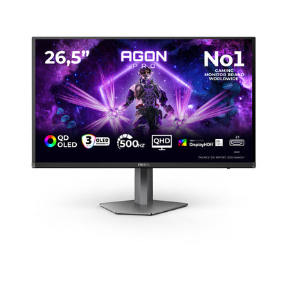 AOC AGON PRO AG276QKD2 26.5" QHD OLED 500Hz Monitor