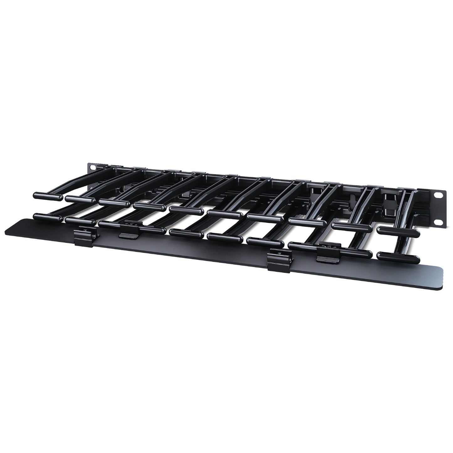 APC NetShelter Cable Management, Horizontal Cable Manager, 1U, Single Side with Rack (AR8612)