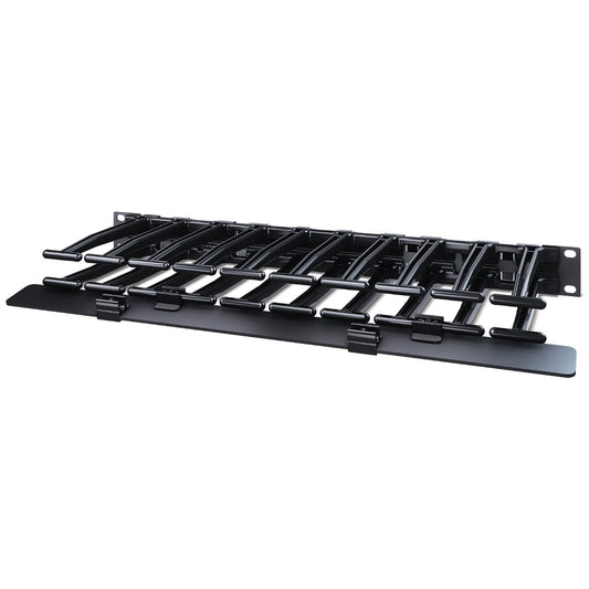 APC NetShelter Cable Management, Horizontal Cable Manager, 1U, Single Side with Rack (AR8612)