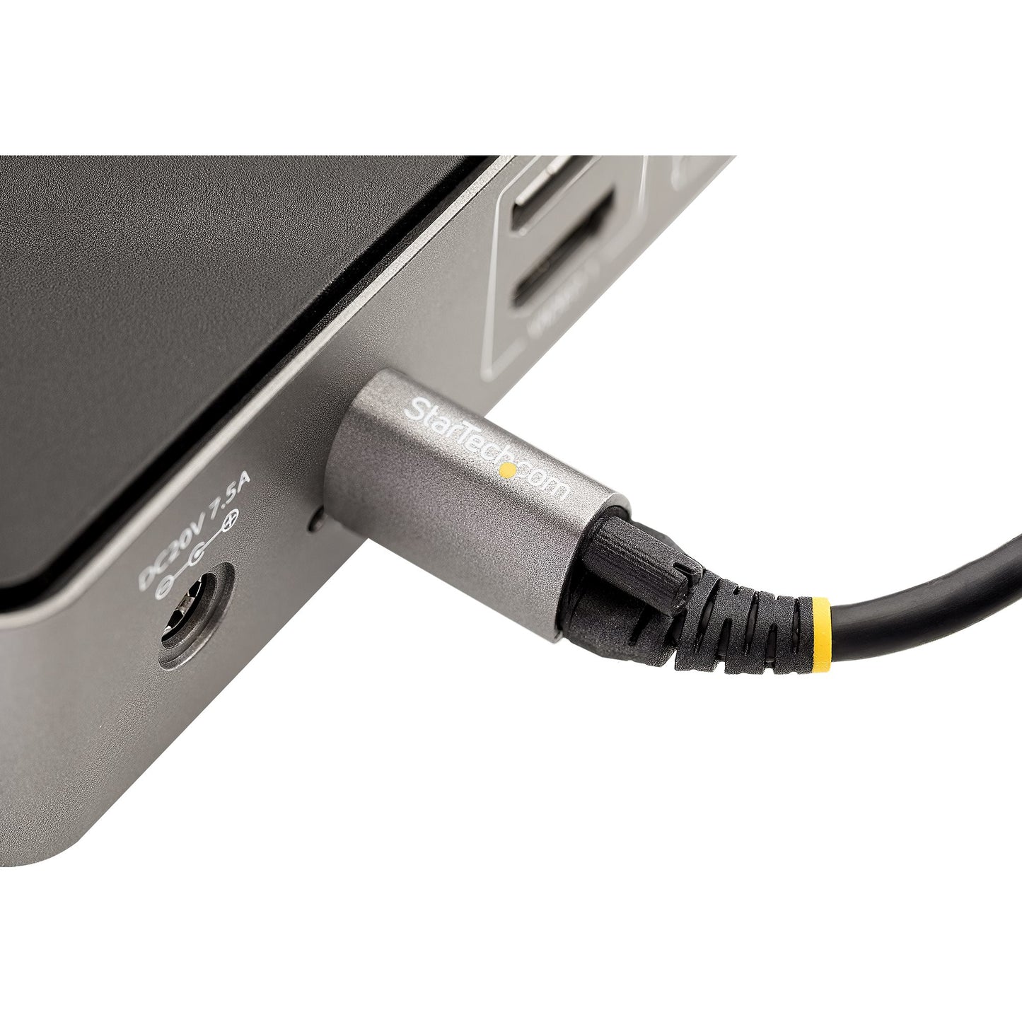 StarTech.com 3ft (1m) USB-C Cable, Top Screw Locking, USB 10Gbps, 100W (5A) Power