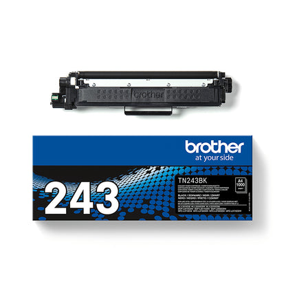 Brother TN-243BK Black Toner Cartridge (1K pages, Brother HL-L 3210)