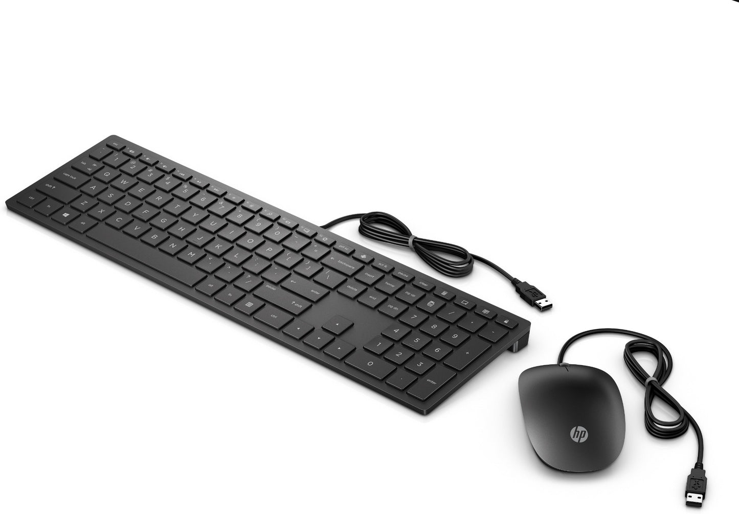 HP Pavilion 400 Wired Keyboard & Mouse Combo