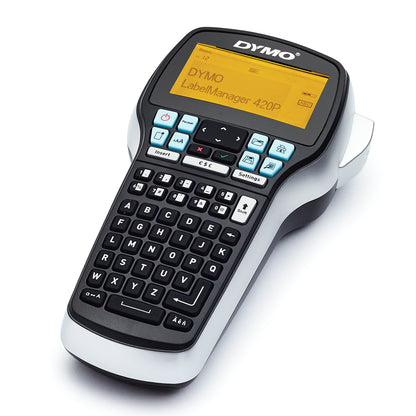 DYMO LabelManager 420P High Performance Rechargeable Portable Label Maker Kit | ABC Label Printer