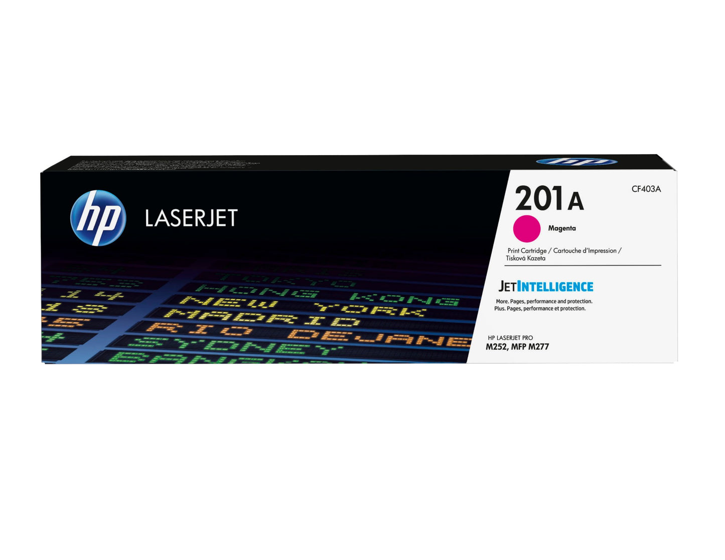 HP CF403A/201A Magenta Toner Cartridge (1.33K pages, HP Pro M 252)