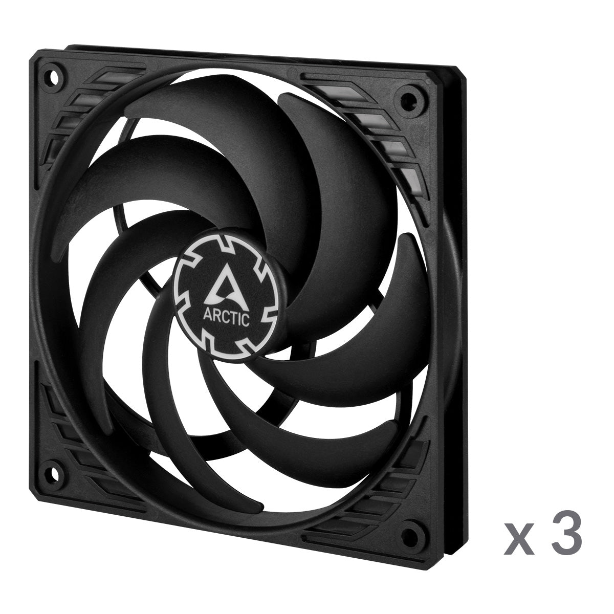 ARCTIC P12 Slim PWM PST Pressure-optimised 120 mm PWM Fan with integrated Y-cable Cooling