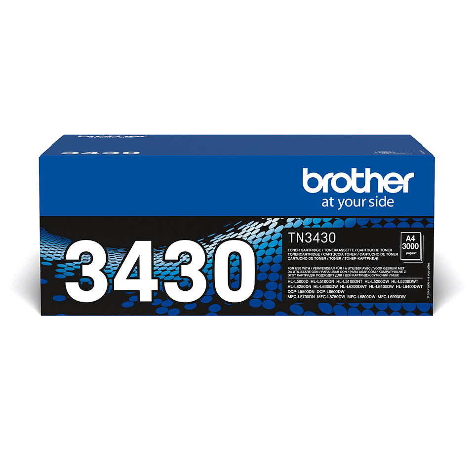 Brother TN-3430 Toner Cartridge (3K pages)