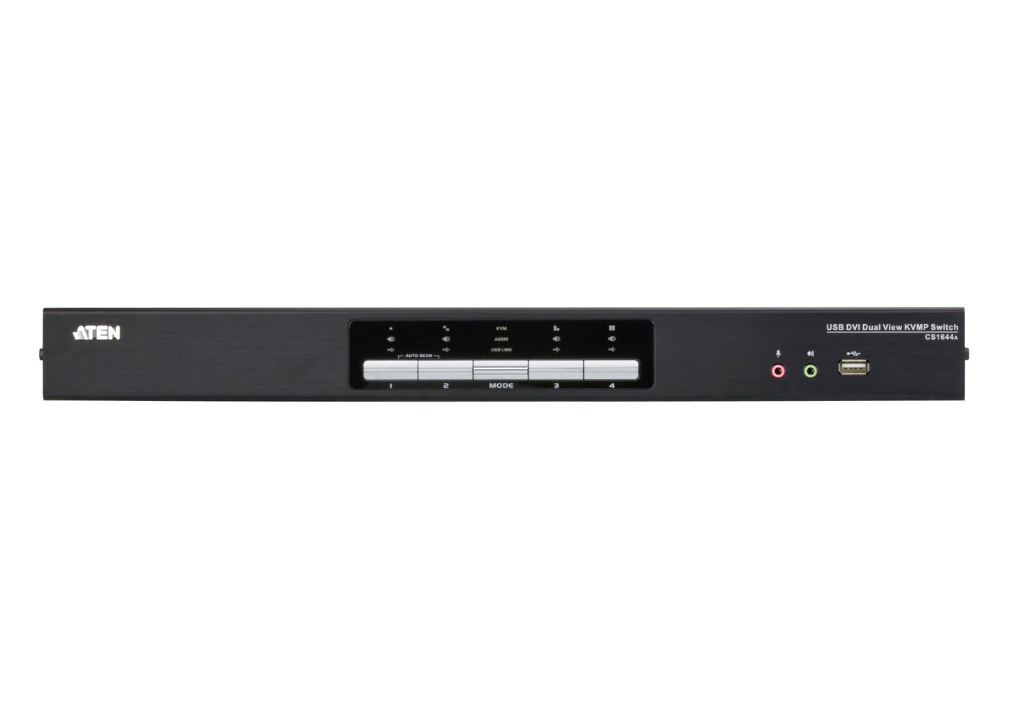 ATEN CS1644A KVM switch Rack mounting Black