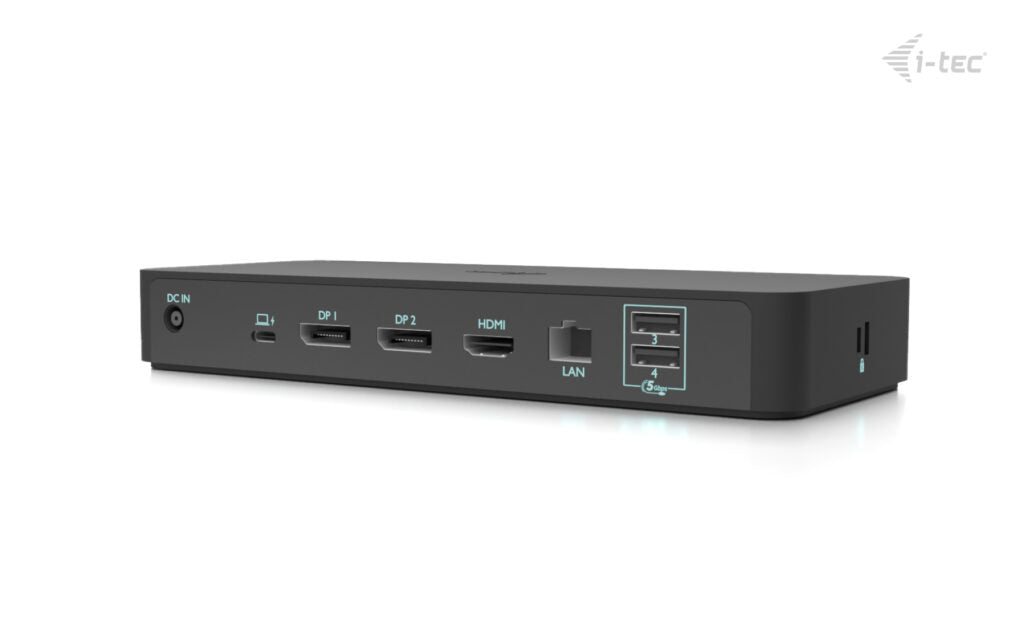 i-tec Intelligent Display + USB-C Docking Station 100W