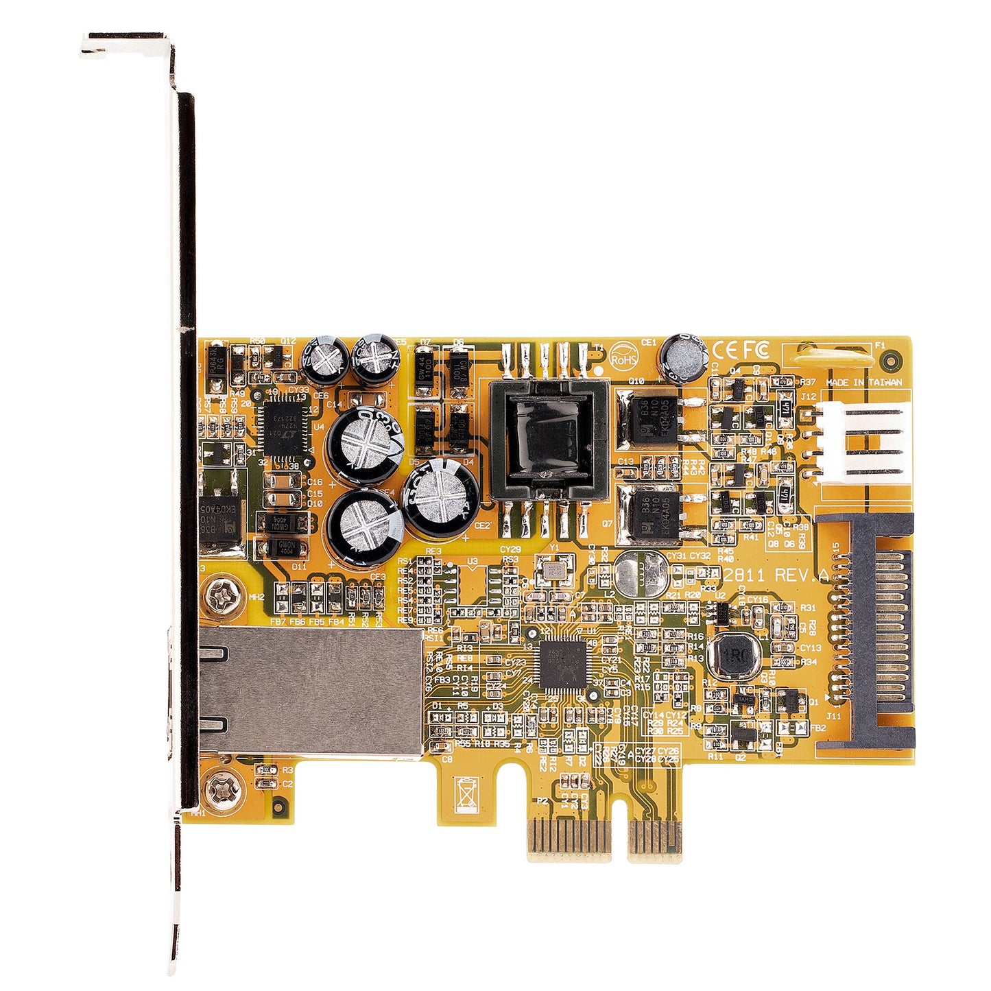 StarTech.com 1 Port 2.5Gbps PoE Network Card, PCIe Ethernet Card w/RJ45, 30W 802.3at Network Adapter