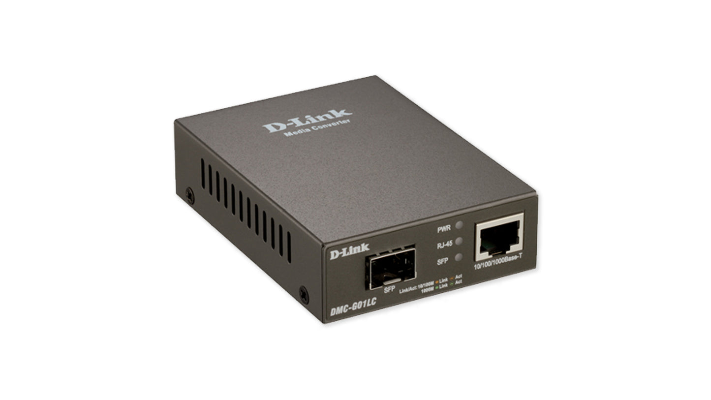 D-Link DMC-G01LC/E network media converter Networking