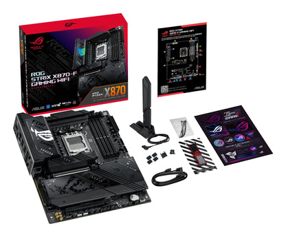 ASUS ROG STRIX X870-F GAMING WIFI AMD X870 Socket AM5 ATX Motherboard