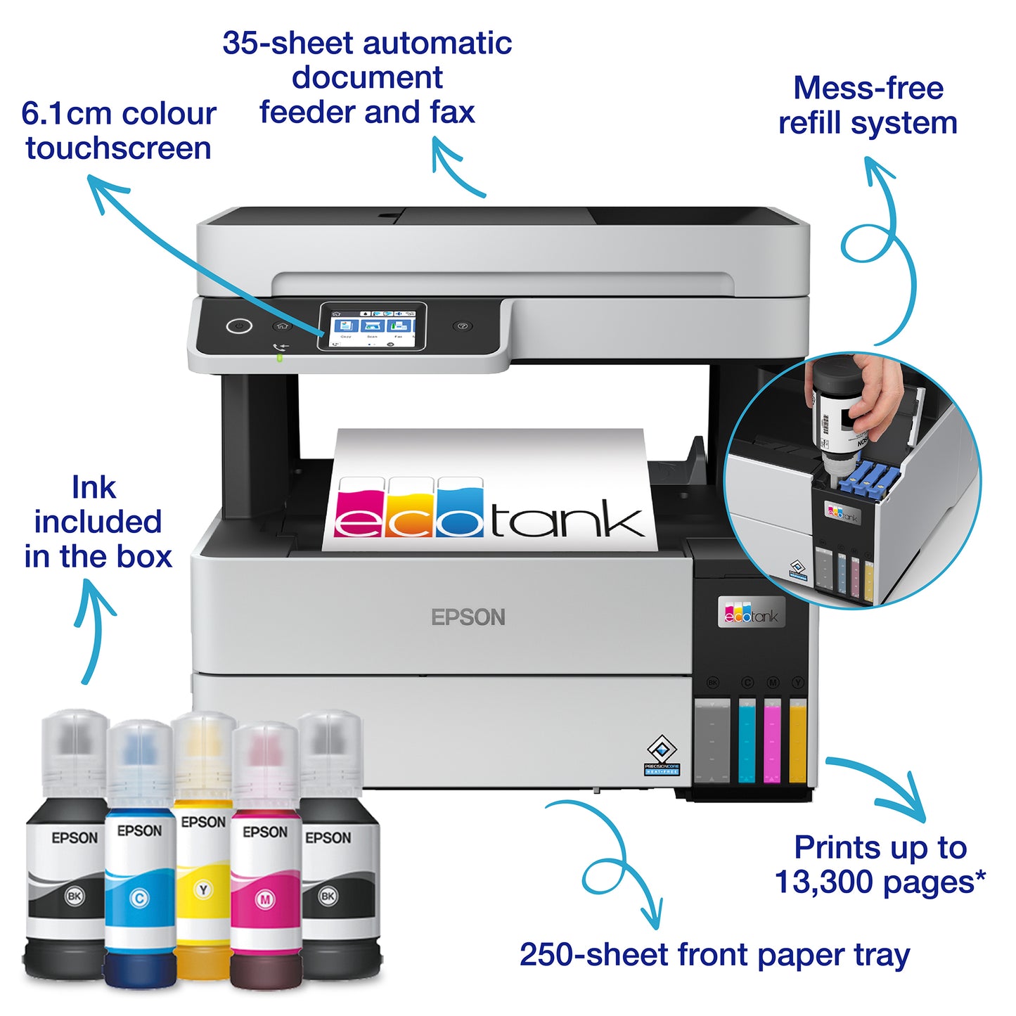 Epson EcoTank ET-5170 Printer