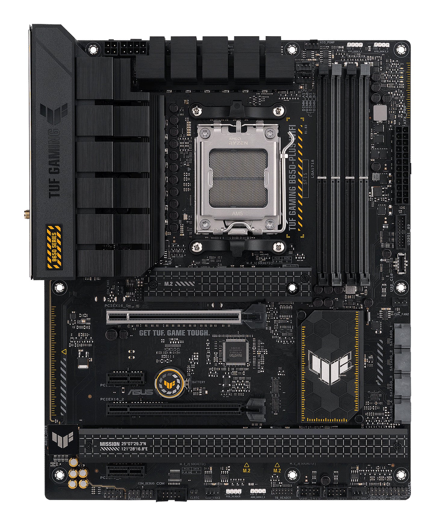ASUS TUF GAMING B650-PLUS WIFI AMD B650 Socket AM5 ATX Motherboard