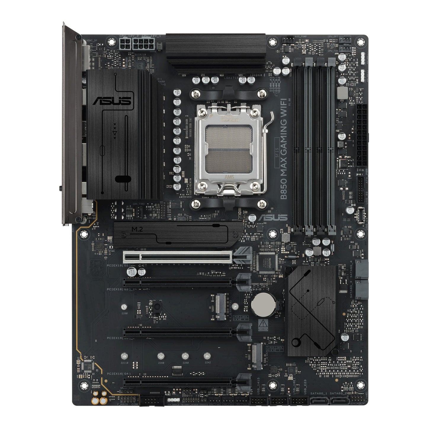 ASUS B850 MAX GAMING WIFI AMD B850 Socket AM5 ATX Motherboard