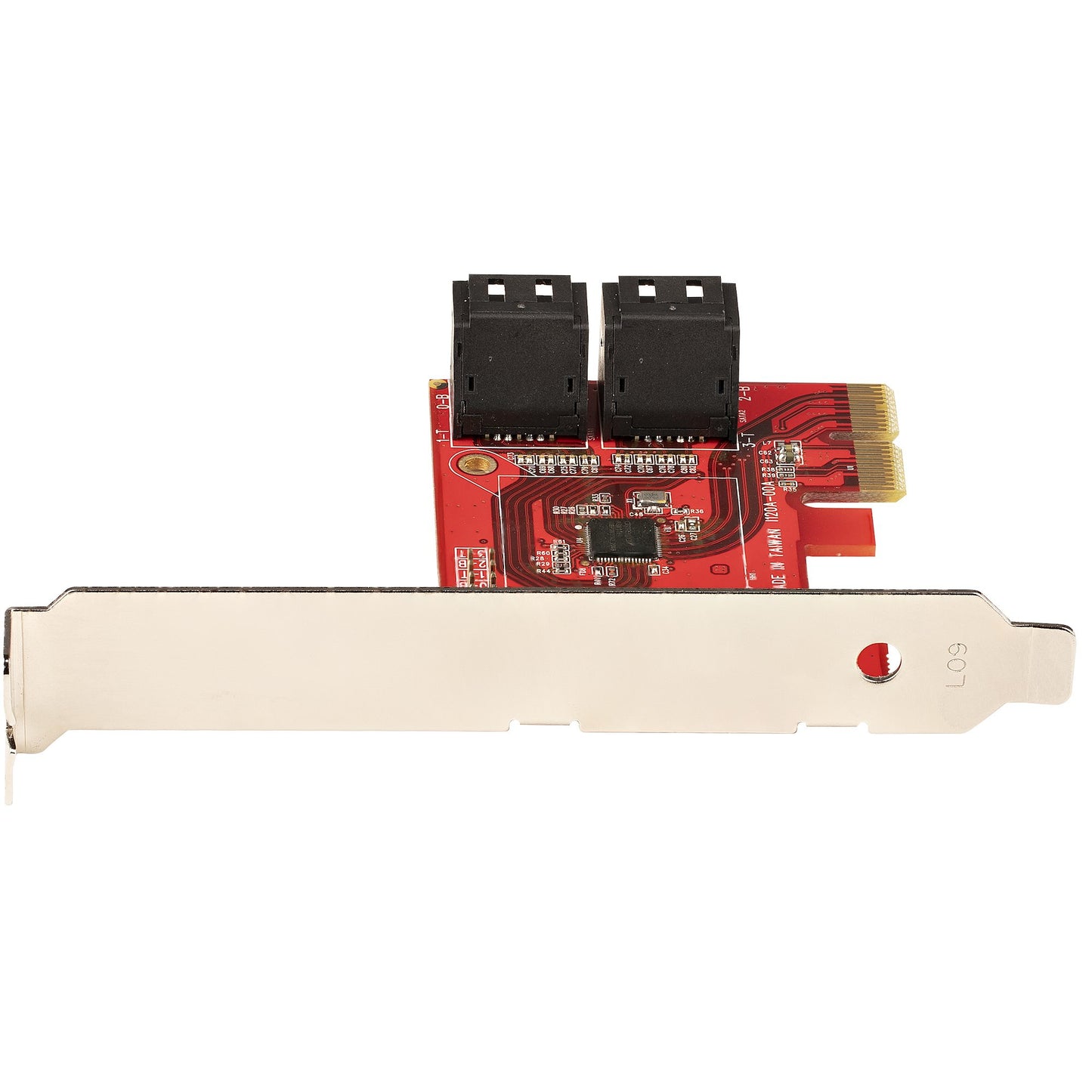 StarTech.com SATA PCIe Card - 4 Port PCIe SATA Expansion Card - 6Gbps - Low/Full Hub