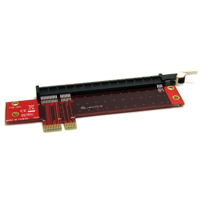 StarTech.com PCI Express X1 to X16 Low Profile Slot Extension Adapter - TAA Hub