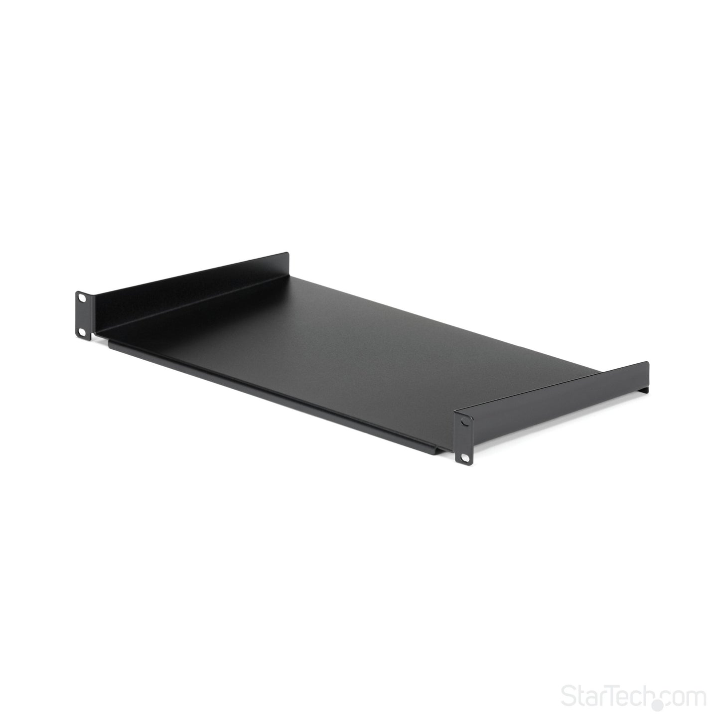 StarTech.com 1U Fixed Server Rack Mount Shelf - 10in Deep Steel Universal Cantilever