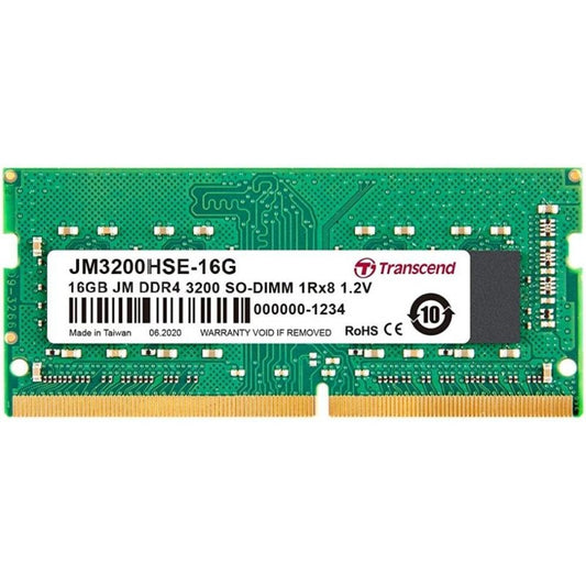 Transcend 16GB DDR4 SO-DIMM Laptop RAM