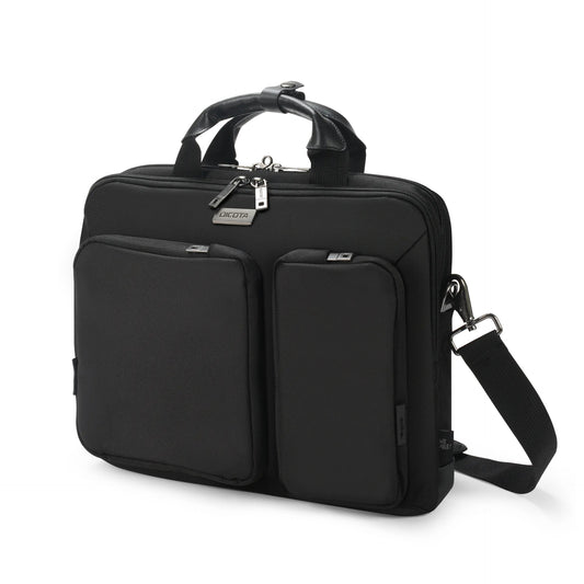 Dicota D3250601 laptop case 35.6 cm (14") Briefcase Black Laptop Bag