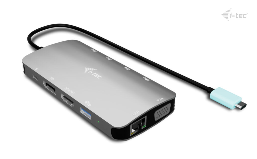 i-tec Metal Nano 3x USB-C Docking Station 100W