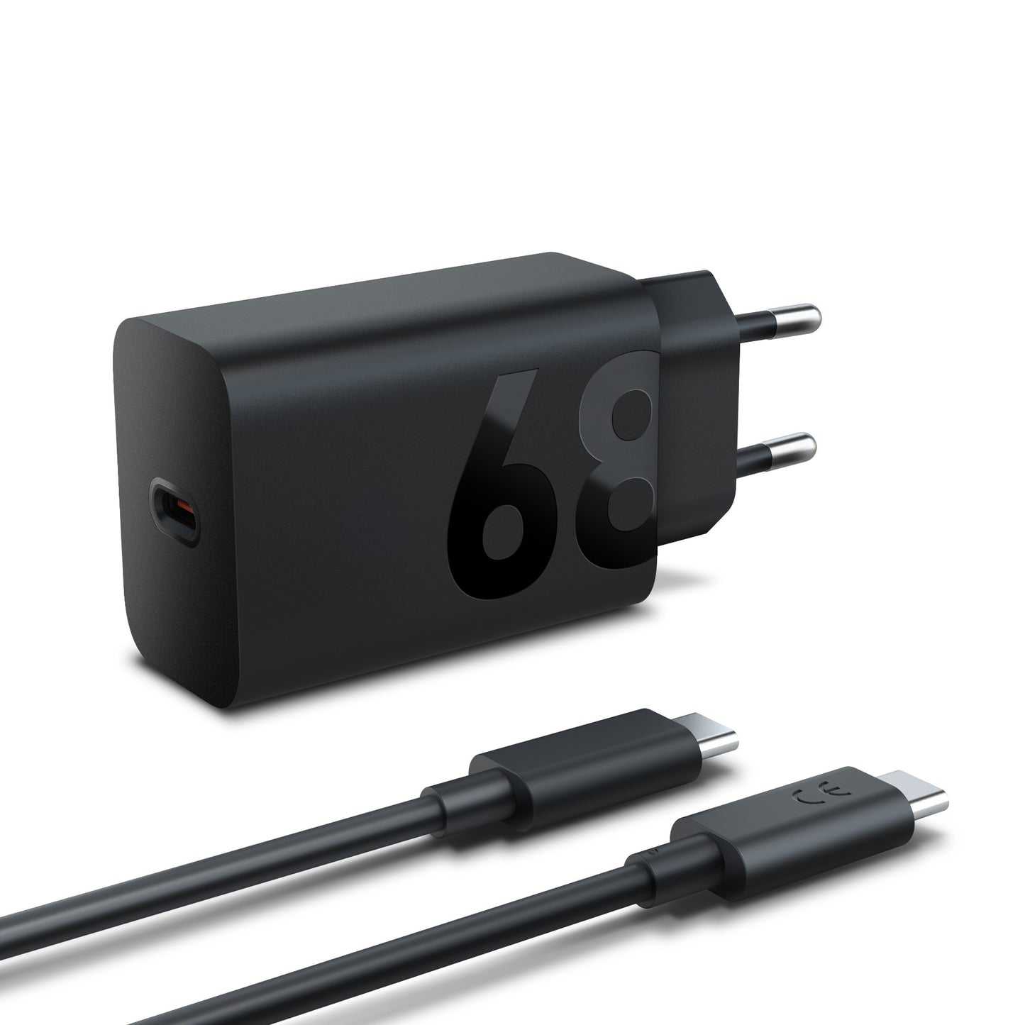 Lenovo 68W USB-C Wall Charger Tablet, Universal Black AC Indoor