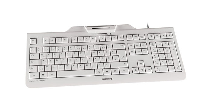 CHERRY KC 1000 SC Wired Keyboard (0100BE0)