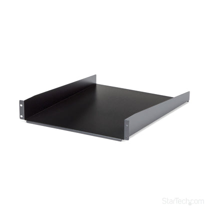 StarTech.com 2U Server Rack Shelf - Universal Rack Mount Cantilever Shelf for 19" (SHELF22)