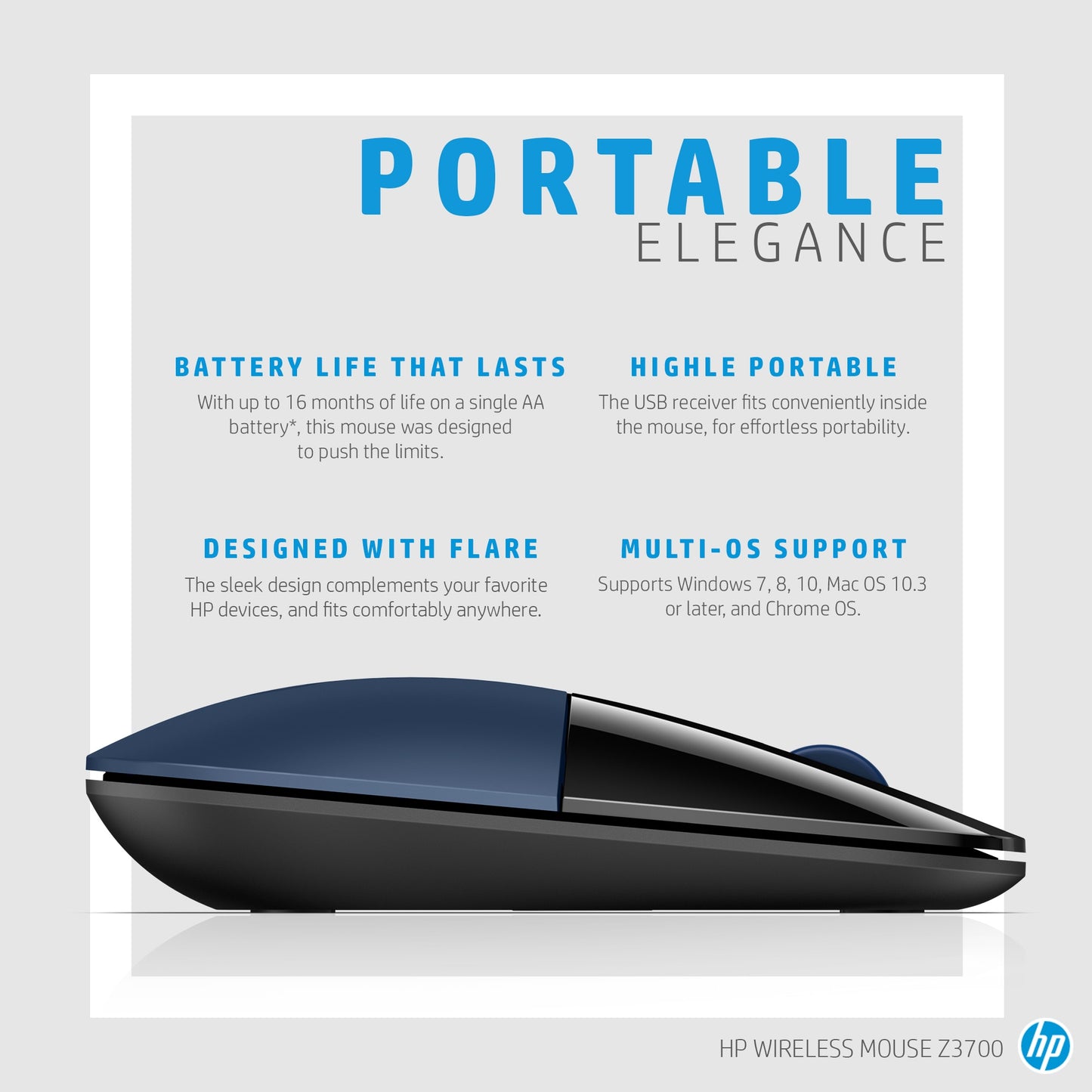 HP Z3700 Wireless Mouse ()