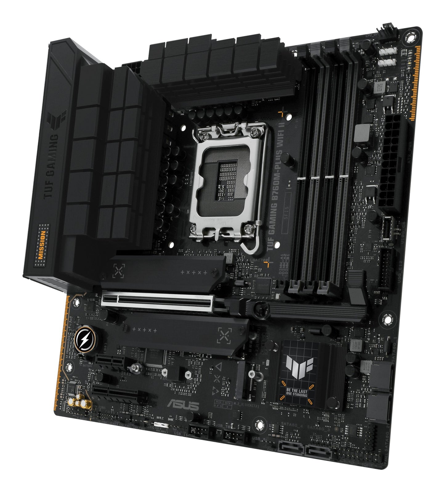 ASUS TUF GAMING B760M-PLUS WIFI II Intel B760 LGA 1700 micro ATX Motherboard