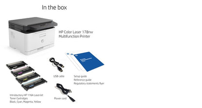HP Color Laser MFP 178nw Printer