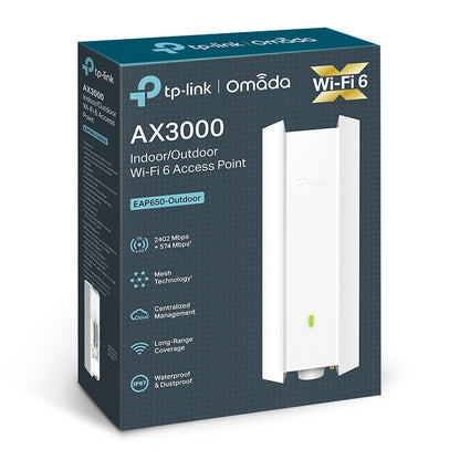 TP-LINK Omada AX3000 Indoor/Outdoor WiFi 6 Access Point WiFi 6 Networking