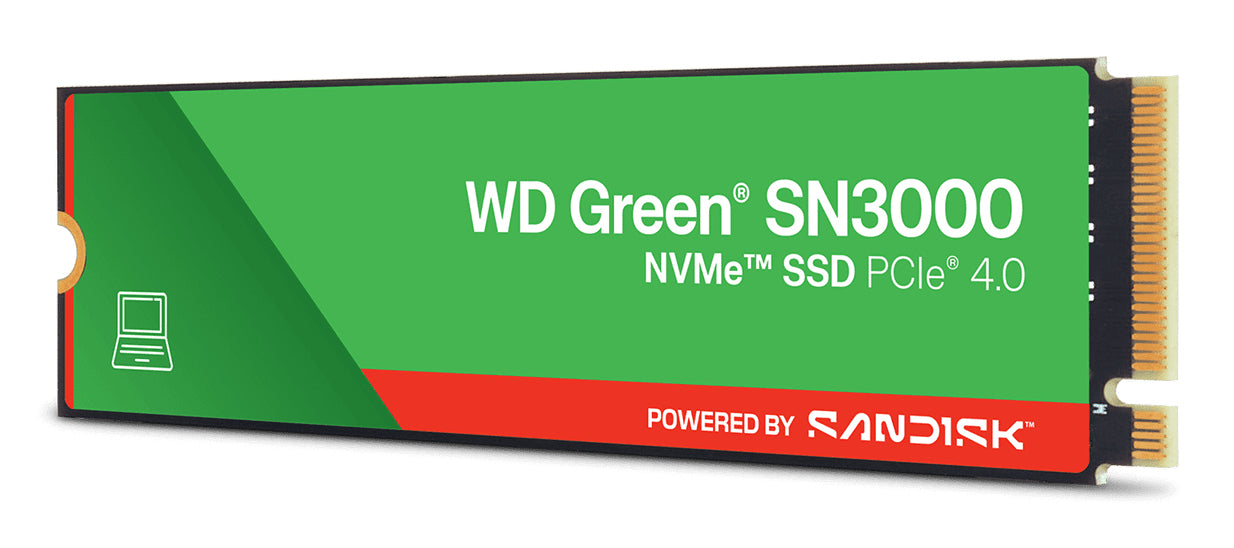 Western Digital N300 1TB M.2 NVMe PCIe Gen4 SSD (WDS100T4G1E)