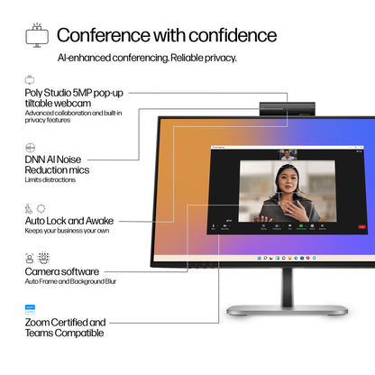 HP Series 5 Pro 524pm 23.8" Full HD IPS 100Hz Monitor
