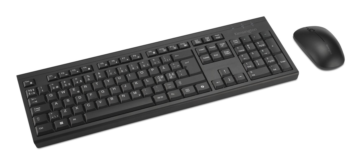 Kensington KM270 EQ Deskop Wireless Keyboard & Mouse Combo