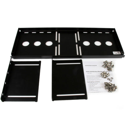 StarTech.com 4U Universal VESA LCD Monitor Mounting Bracket for 19-inch Rack or