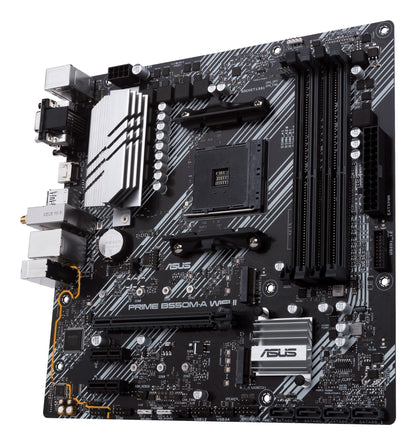 ASUS PRIME B550M-A WIFI II AMD B550 Socket AM4 micro ATX Motherboard