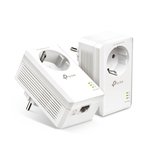 TP-LINK AV1000 Gigabit Passthrough Powerline Starter Kit Network Adapter
