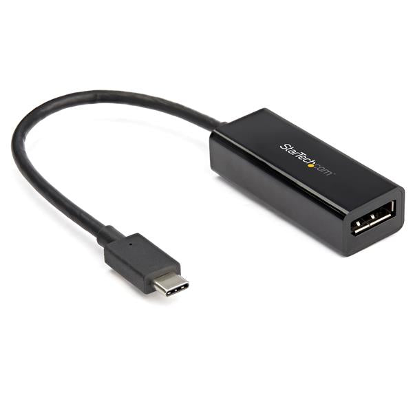StarTech.com USB C to DisplayPort Adapter - 8K/5K/4K USB Type C to DP 1.4 Alt Mode Hub