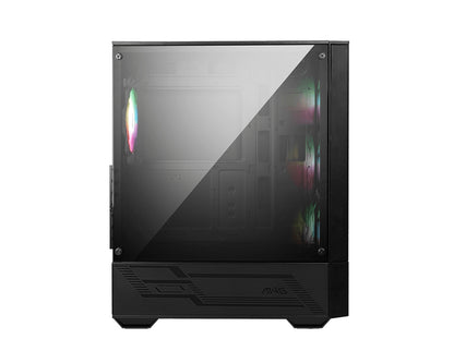 MSI MAG Forge 112R Midi Tower Black, Transparent PC Case