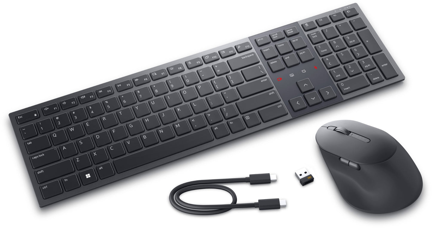 DELL Pro Premium Collaboration Wireless Keyboard & Mouse Combo UK